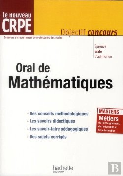 Bertrand.pt - L'Épreuve Orale De Mathématiques Au Nouveau Crpe