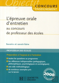 Bertrand.pt - L'Epreuve Orale D'Entretien Au Concours De Professeur Des Ecoles