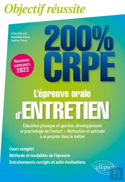 Bertrand.pt - L'Épreuve Orale D'Entretien : Éducation Physique Et Sportive, Développement Et Psychologie De L'Enfant