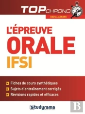 L'Épreuve Orale Ifsi