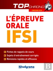 L'Épreuve Orale Ifsi (Concours 2018)