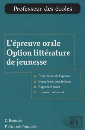 L'Épreuve Orale, Option Littérature De Jeunesse