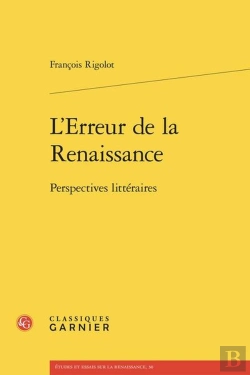 Bertrand.pt - L'Erreur De La Renaissance : Perspectives Littéraires