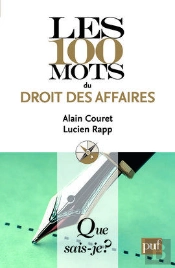 Les 100 Mots Du Droit Des Affaires