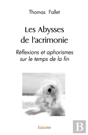 Les Abysses De L'Acrimonie : Réflexions Et Aphorismes Sur Le Temps De La Fin