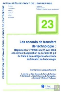Bertrand.pt - Les Accords De Transfert De Technologie
