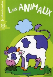 Les Animaux 3-5 Ans Vache Je Colorie La Nature