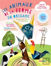 Les Animaux De La Ferme En Origami Faciles Et Pour Les Enfants