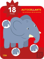 Les Animaux De La Savanne ; Autocollants