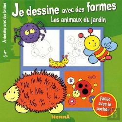 Bertrand.pt - Les Animaux Du Jardin Je Dessine Avec Des Formes