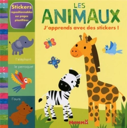 Bertrand.pt - Les Animaux ; J'Apprends Avec Des Stickers !