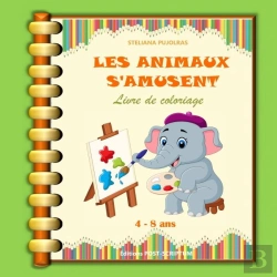 Bertrand.pt - Les Animaux S'Amusent - Livre De Coloriage