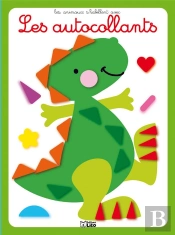 Les Animaux S'Habillent Avec Les Autocollants : Dinosaure