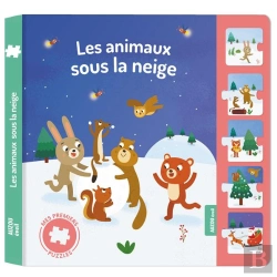 Bertrand.pt - Les Animaux Sous La Neige (Coll. Mes Premiers Puzzles)