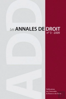 Bertrand.pt - Les Annales De Droit T.3 (Édition 2009)