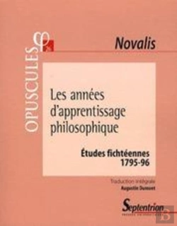 Bertrand.pt - Les Années D''Apprentissage Philosophique : Études Fichtéennes (1795-96)
