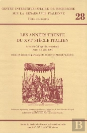 Les Années Trente Du Siècle Italien