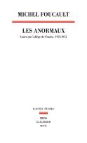 Les Anormaux - Cours Au College De France, 1974-1975