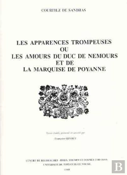 Bertrand.pt - Les Apparences Trompeuses Ou Les Amours Du Duc De Nemours Et De La Marquise De Poyanne