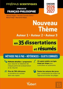 Bertrand.pt - Les Arcanes De La Création En 35 Dissertations Et Résumés - Épreuve De Français-Philosophie - Prépas Scientifiques - Concours 2026-2027 : Tout Pour Réussir Les Épreuves - Toute La Méthode Pas À Pas -