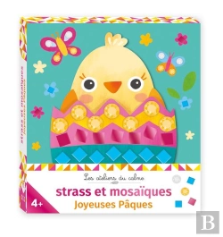 Bertrand.pt - Les Ateliers Du Calme : Strass Et Mosaïques Joyeuses Pâques : Mini Boîte Avec Accessoires