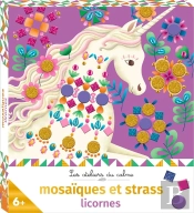 Les Ateliers Du Calme : Strass Et Mosaiques Licornes - Mini Boite Avec Accessoires