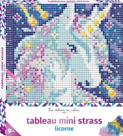 Bertrand.pt - Les Ateliers Du Calme : Tableau Mini Strass : Licorne