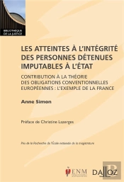 Les Atteintes À L'Intégrité Des Personnes Imputables À L'Etat