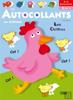 Bertrand.pt - Les Autocollants Des Animaux - A La Maternelle : La Poule