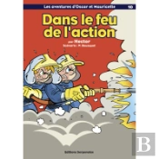 Les Aventures D'Oscar Et Mauricette T.10 ; Dans Le Feu De L'Action