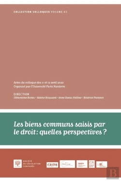 Bertrand.pt - Les Biens Communs Saisis Par Le Droit : Quelles Perspectives ? Actes Du Colloque Des 11 Et 12 Avril 2022, Organisé Par L'Université Paris Nanterre