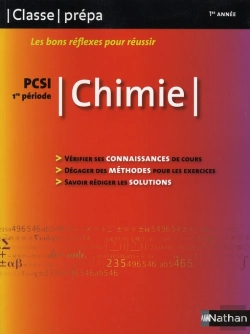Bertrand.pt - Les Bons Réflexes Pour Réussir ; Chimie ; Pcsi 1e Période