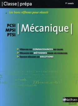 Bertrand.pt - Les Bons Réflexes Pour Réussir ; Mécanique ; Pcsi, Mpsi, Ptsi