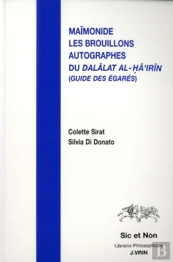 Bertrand.pt - Les Brouillons Autographes Du Dalâlat Al-Hâ'Irîn (Guide Des Égarés)