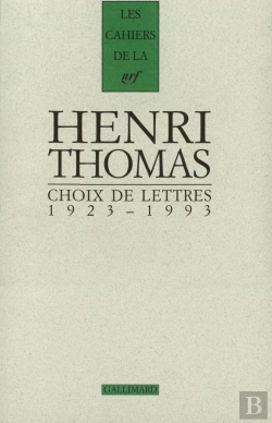 Bertrand.pt - Les Cahiers De La Nrf : Choix De Lettres ; 1923-1993