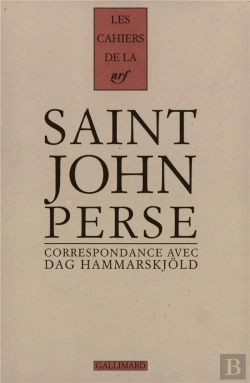 Bertrand.pt - Les Cahiers De La Nrf Correspondance De Saint John Perse Et Dag Hammarskjold