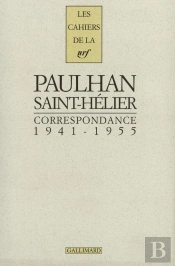 Les Cahiers De La Nrf Correspondance Jean Paulhan Saint Helier 1941-1955