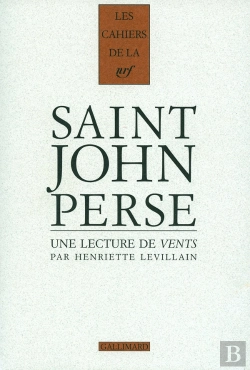 Bertrand.pt - Les Cahiers De La Nrf : Une Lecture De Vents De Saint-John Perse