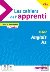 Les Cahiers De L'Apprenti : Anglais : A2 : Cap Et Cfa : Pochette Élève (Édition 2022)