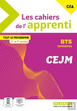 Bertrand.pt - Les Cahiers De L'Apprenti Culture Économique, Juridique Et Managériale (Cejm) : 1ère Et 2ème Année Bts ; Pochette Élève (Édition 2025)