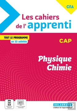 Bertrand.pt - Les Cahiers De L'Apprenti : Physique, Chimie : Cap ; Cahier Élève (Édition 2024)