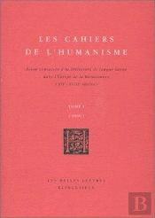 Les Cahiers De L'Humanisme : T.1 - 2001