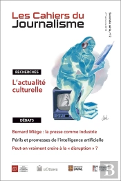 Les Cahiers Du Journalisme : Volume 2, Numéro 2