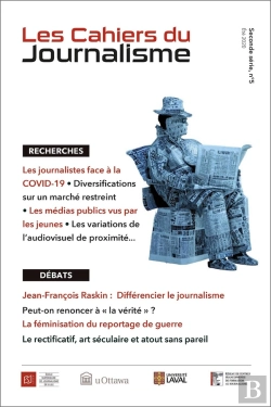 Bertrand.pt - Les Cahiers Du Journalisme Volume 2, Numéro 5