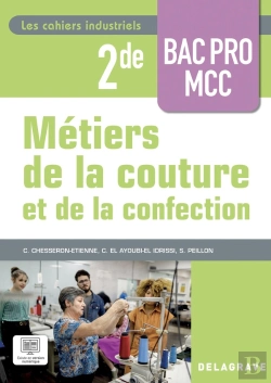 Bertrand.pt - Les Cahiers Industriels Métiers De La Couture Et De La Confection 2de Bac Pro (2025) - Pochette Élève