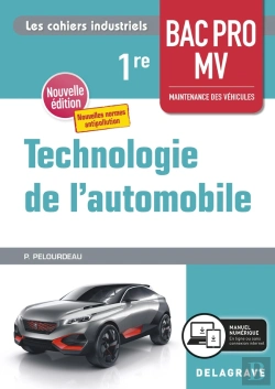 Bertrand.pt - Les Cahiers Industriels : Technologie De L'Automobile ; 1re Bac Pro Mv ; Pochette Élève (Édition 2020)