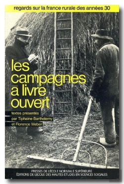 Bertrand.pt - Les Campagnes À Livre Ouvert ; Regard Sur La France Rurale Des Années Trente