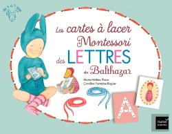 Bertrand.pt - Les Cartes A Lacer Montessori Des Lettres De Balthazar