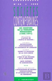 Les Chantiers De La Formation Permanente ; 1945-1971