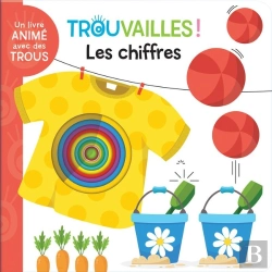 Bertrand.pt - Les Chiffres - Livre À Trous Dès 18 Mois